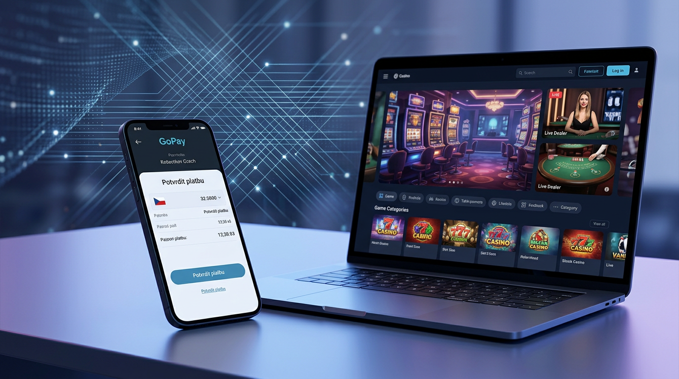GoPay Casino Česko 2026: Nejlepší vklady, bonusy a návod